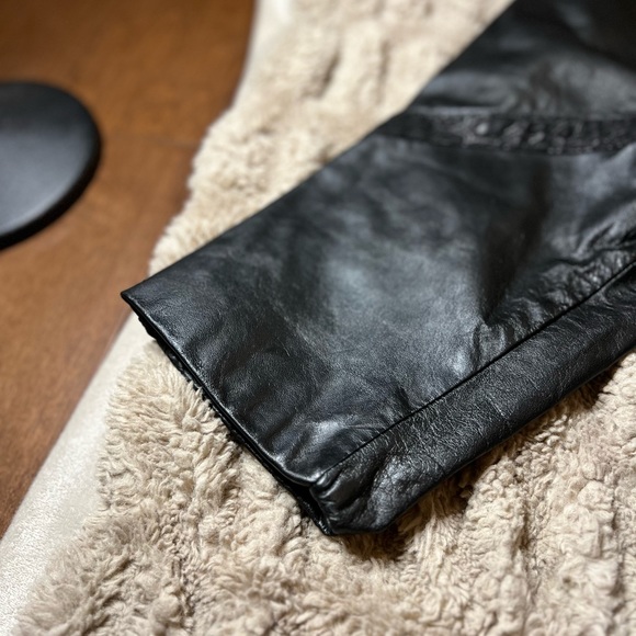 G lll Genuine Leather Jacket Vintage Leather Authentic - Picture 12 of 14